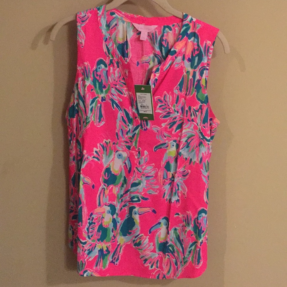 NWT Lilly Pulitzer Toucan Can top
